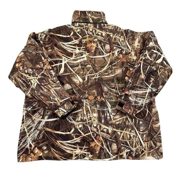 Realtree Camo Mens Hunting Jacket Insulated Waterfowl Parka 3XL Missing Hood - Picture 11 of 14